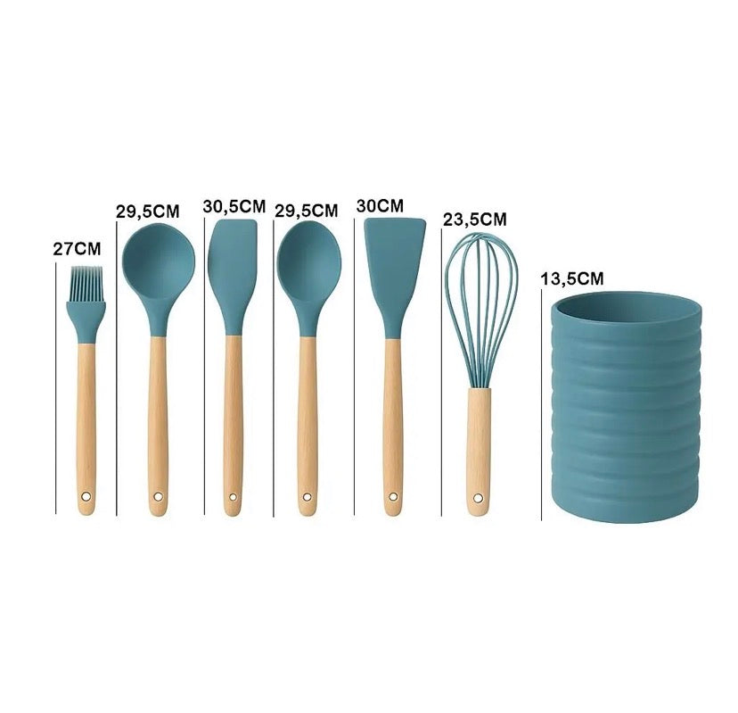 Kit De Cocina De Silicona (7 Piezas)